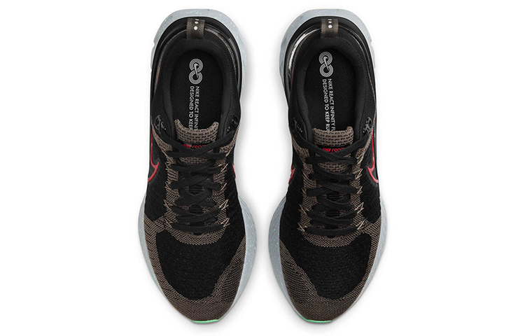 Shop Nike React Infinity Run Flyknit 2 Ridgerock Pria/Wanita Sepatu Lari CT2357-200