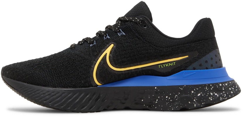 Nike React Infinity Run Flyknit 3 'Hitam Citron Diraja' DZ4845-001 Lookbook Nike React Infinity Run Flyknit 3 'Hitam Citron Diraja' DZ4845-001