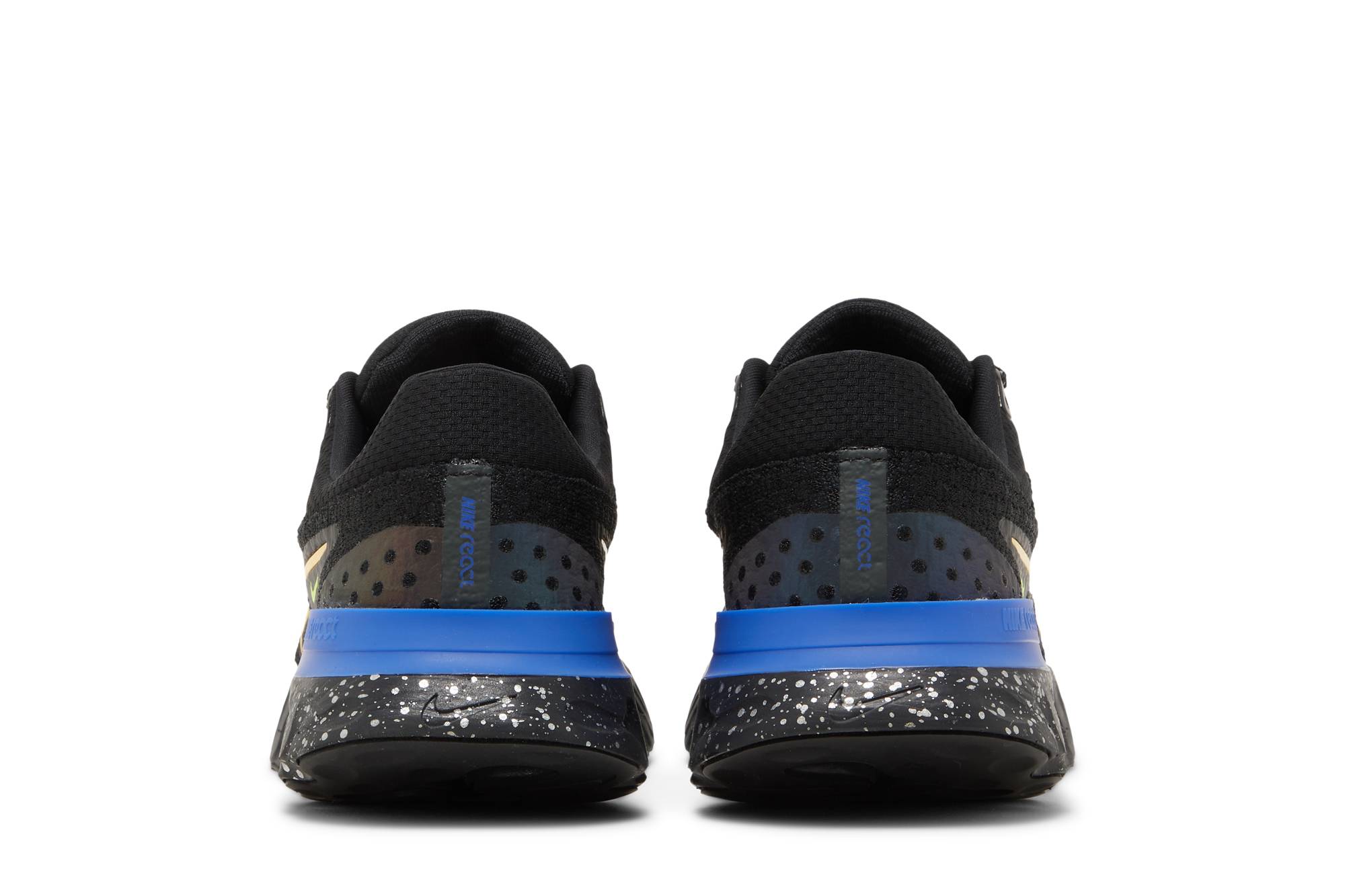 Details for 나이키 리액트 인피니티 런 플라이니트 3 '블랙 시트론 로얄' DZ4845-001