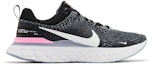 Buy Nike React Infinity Run Flyknit 3 'Hitam Kelabu Bola Sepak Merah Jambu' DZ3014-001