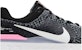 Nike React Infinity Run Flyknit 3 'Hitam Kelabu Bola Sepak Merah Jambu' DZ3014-001