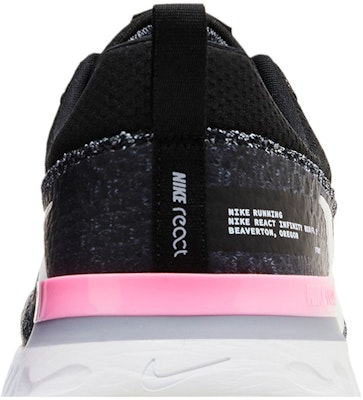 Nike React Infinity Run Flyknit 3 'Black Football Grey Pink' DZ3014-001 Sizing Nike React Infinity Run Flyknit 3 'Black Football Grey Pink' DZ3014-001