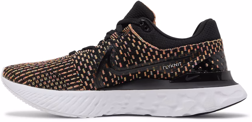 Nike React Infinity Run Flyknit 3 'Black Multi' DH5392-002 Lookbook Nike React Infinity Run Flyknit 3 'Black Multi' DH5392-002