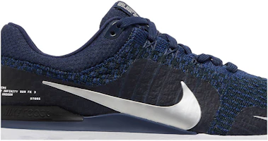 Order Nike React Infinity Run Flyknit 3 ''College Navy Metallic Silber'' DZ3014-401
