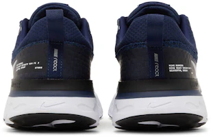 Details for Nike React Infinity Run Flyknit 3 ''College Navy Metallic Silber'' DZ3014-401