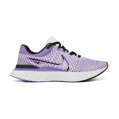 Nike React Infinity Run Flyknit 3 'Pure Platinum Psychic Purple'