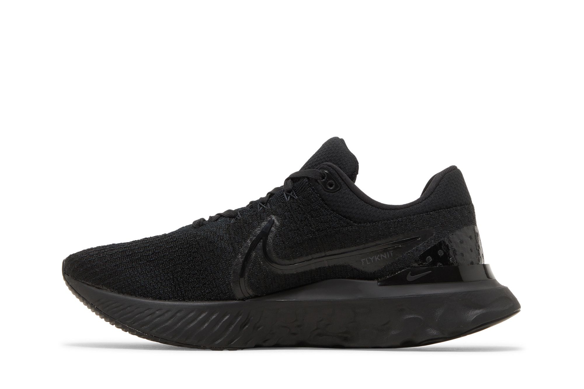 Shop Nike React Infinity Run Flyknit 3 'Triple Black' DH5392-005