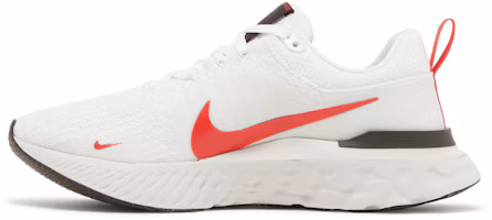 Lookbook 耐克React Infinity Run Flyknit 3 '白色光亮红' DZ3014-100