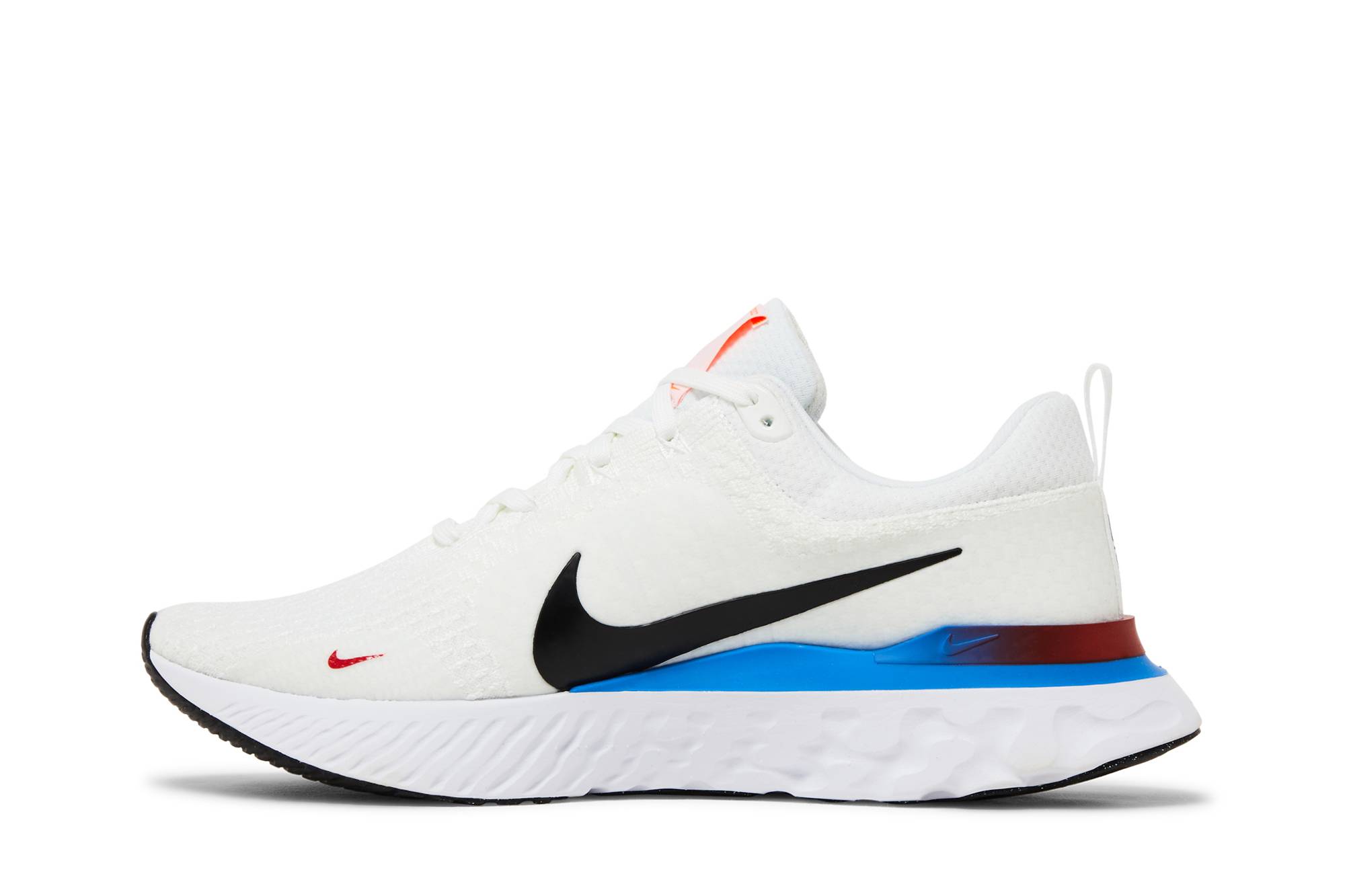 Lookbook Nike React Infinity Run Flyknit 3 'Blanco Azul Foto Rojo' FJ3994-100