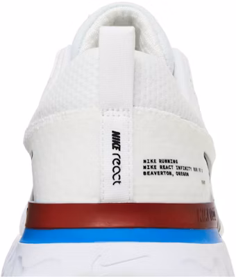 ナイキ リアクト インフィニティ3 白/フォトブルー/レッド FJ3994-100 Sizing ナイキ リアクト インフィニティ3 白/フォトブルー/レッド FJ3994-100