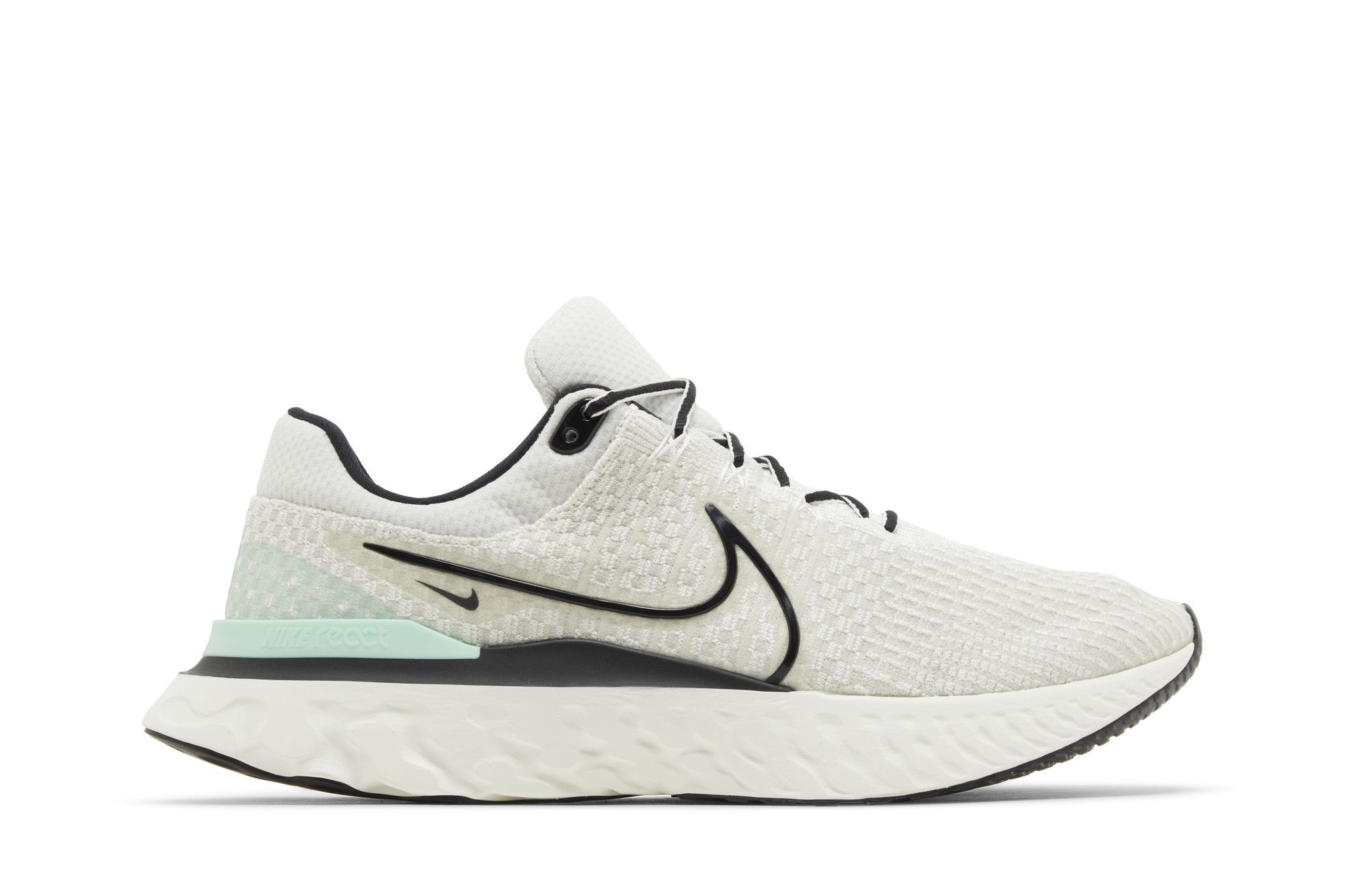 Nike React Infinity Run Flyknit 3 Phantom Black Mint DH5392-004