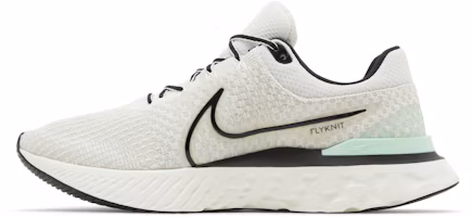 Shop 耐克React Infinity Run Flyknit 3 幻影黑薄荷绿 DH5392-004