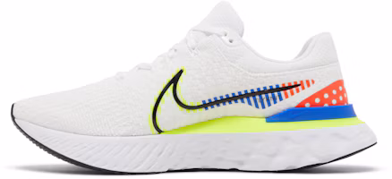 Lookbook Nike React Infinity Run Flyknit 3 Premium ''Weiß Racer Blau Volt'' DX1629-100