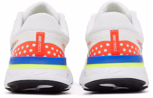Details for Nike React Infinity Run Flyknit 3 Premium ''Weiß Racer Blau Volt'' DX1629-100