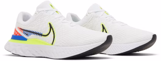 Cheap Nike React Infinity Run Flyknit 3 Premium ''Weiß Racer Blau Volt'' DX1629-100