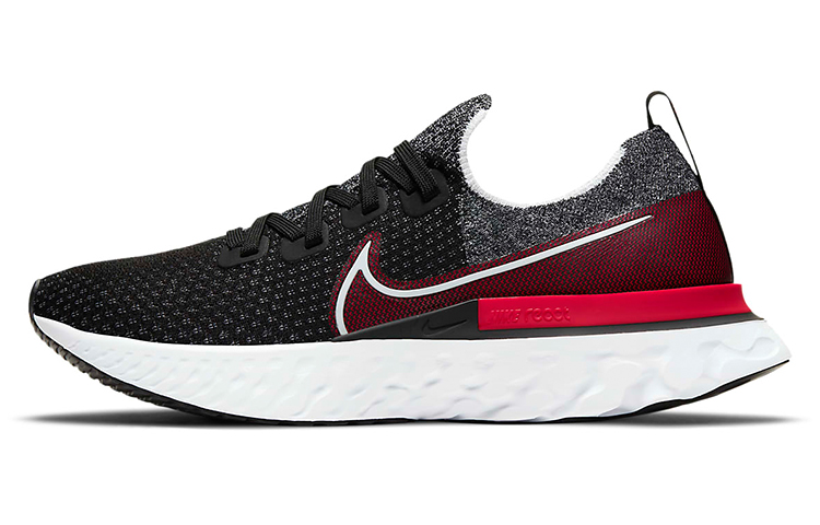 Buy Nike React Infinity Run Flyknit「黑色大學紅」CD4371-014