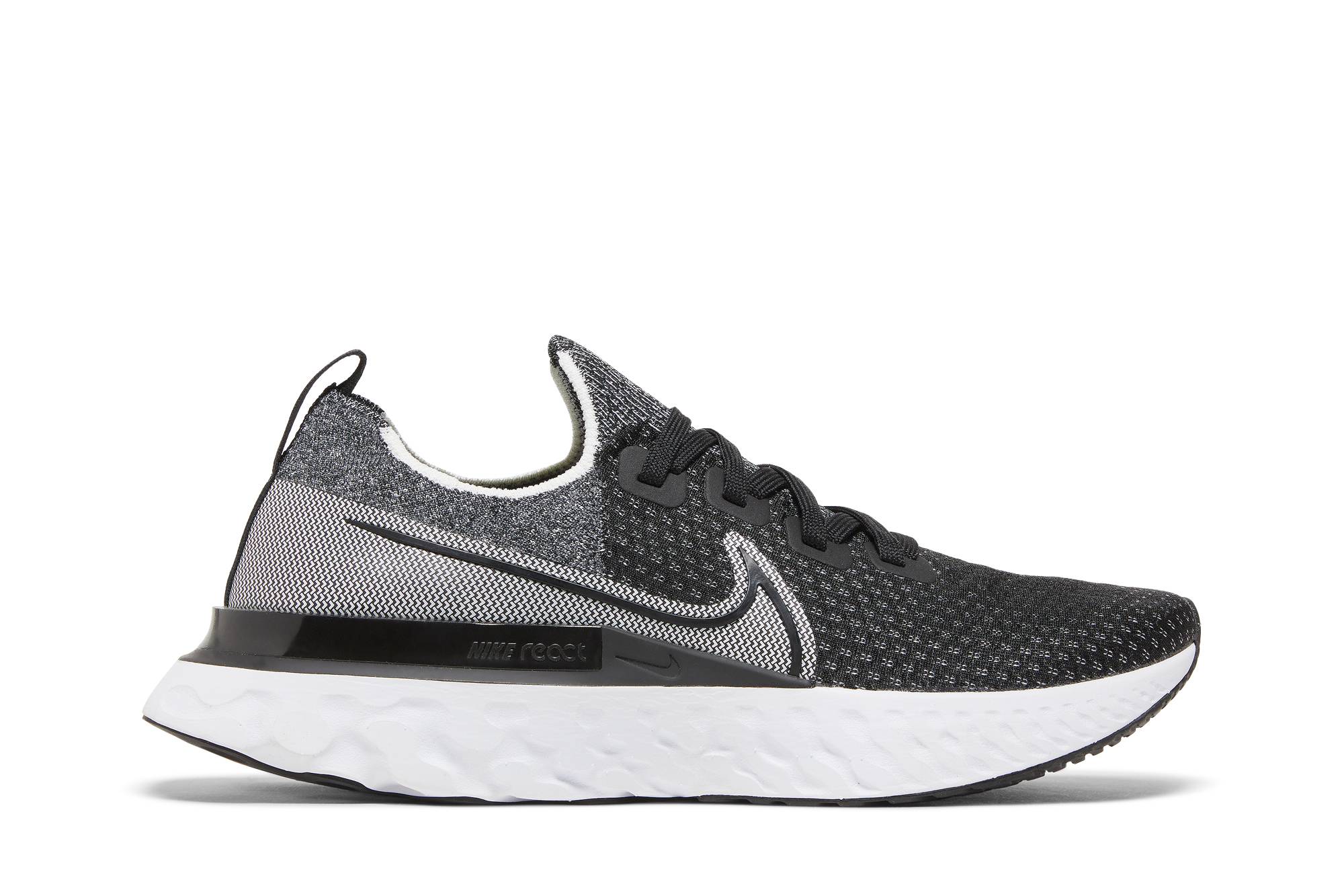 Nike React Infinity Run Flyknit 'Black White' CD4371-012