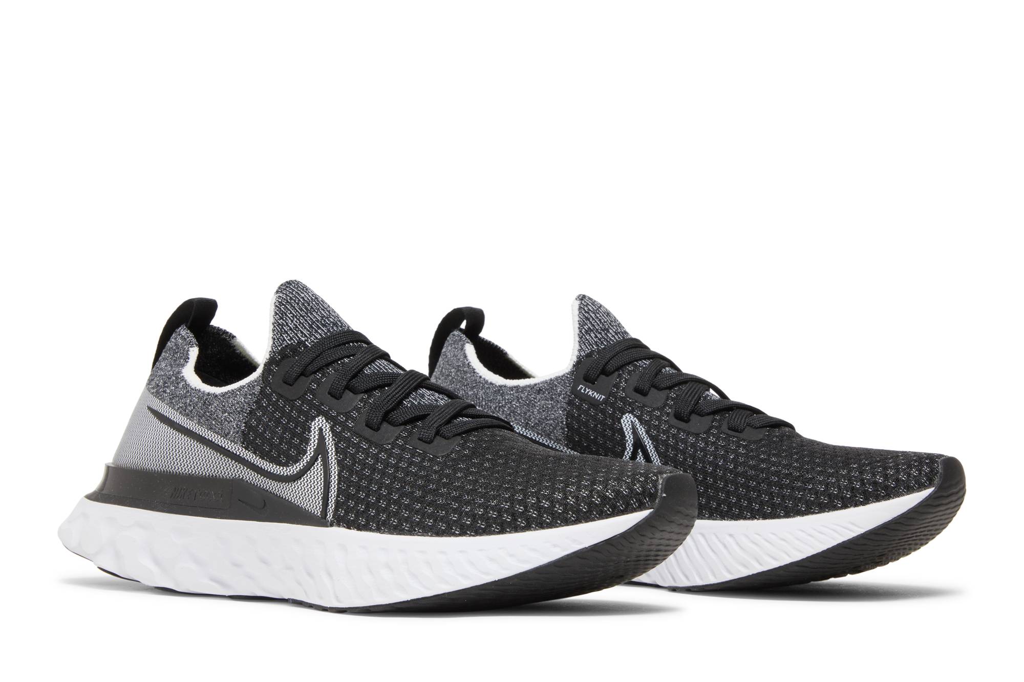 Cheap 나이키 리액트 인피니티 런 플라이니트 "블랙 화이트" CD4371-012