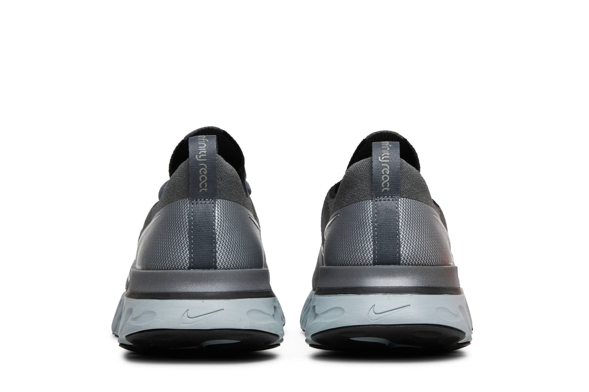 Details for ナイキ リアクト インフィニティ ラン フライニット "アイアングレー" CD4371-015