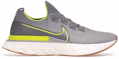 Nike React Infinity Run Flyknit 'Particle Grey Volt' CD4371-008 Nike React Infinity Run Flyknit 'Particle Grey Volt' CD4371-008