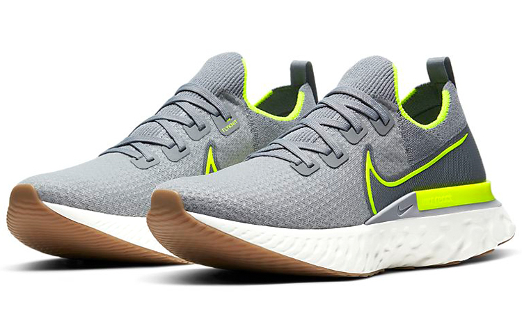 Lookbook 나이키 리액트 인피니티 런 플라이니트 '파티클 그레이 볼트' CD4371-008