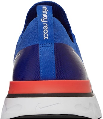 耐克React Infinity Run Flyknit '竞速蓝红' CD4371-400 Sizing 耐克React Infinity Run Flyknit '竞速蓝红' CD4371-400