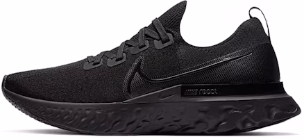 Nike React Infinity Run Flyknit 'Triple Black' CD4371-011 Nike React Infinity Run Flyknit 'Triple Black' CD4371-011