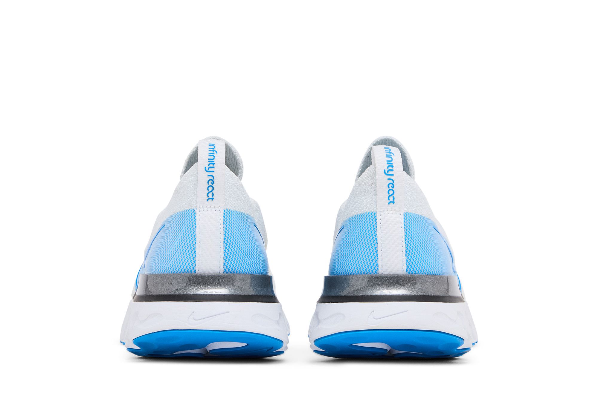 Details for Nike React Infinity Run Flyknit ''Weiß Photo Blau'' CD4371-101