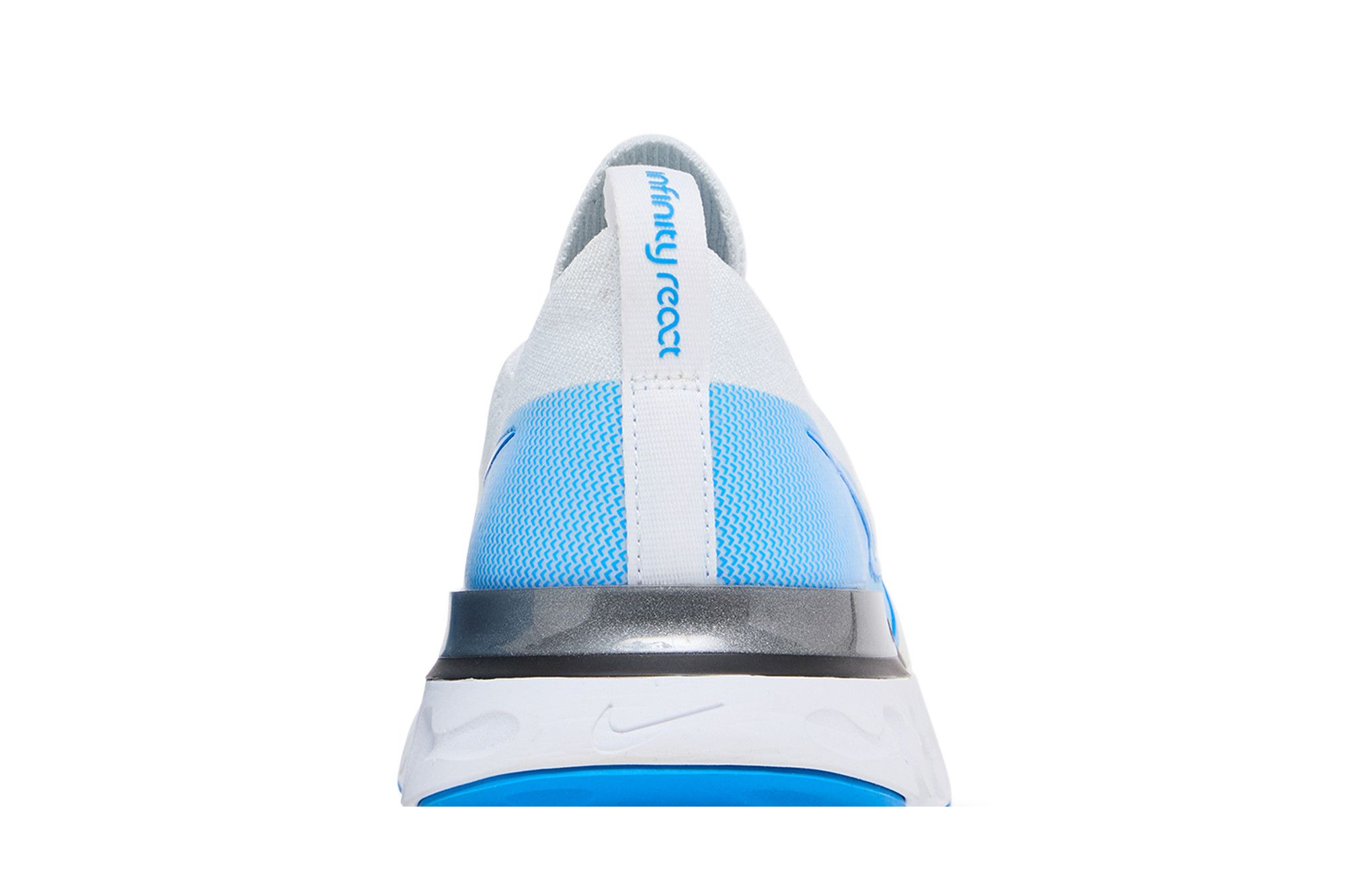 Sizing Nike React Infinity Run Flyknit ''Weiß Photo Blau'' CD4371-101