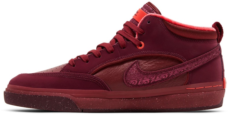 耐克React Leo SB '深红甜菜根' FQ7639-600 Lookbook 耐克React Leo SB '深红甜菜根' FQ7639-600