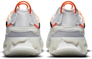 Shop Nike React Live Shoes White/Orange CV1772-102