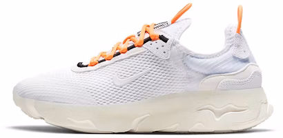 (Youth) Nike React Live Shoes /Orange 'White' CW1622-800 (Youth) Nike React Live Shoes /Orange 'White' CW1622-800