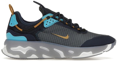 Nike React Live Midnight Navy Wheat CV1772-400 Nike React Live Midnight Navy Wheat CV1772-400