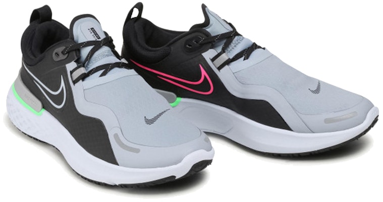 Nike React Miler Shield 'Kelabu Hitam Hijau' CQ7888-003 Lookbook Nike React Miler Shield 'Kelabu Hitam Hijau' CQ7888-003