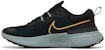 Nike React Miler 2 'Hitam Emas Metalik' CW7121-005