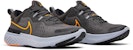 Nike React Miler 2 'Kelabu Sederhana Kumquat' CW7121-200