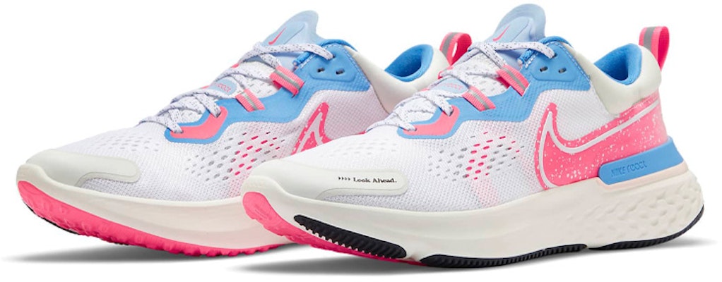 Nike React Miler 2 'Putih Pink Biru' DJ5202-161 Lookbook Nike React Miler 2 'Putih Pink Biru' DJ5202-161