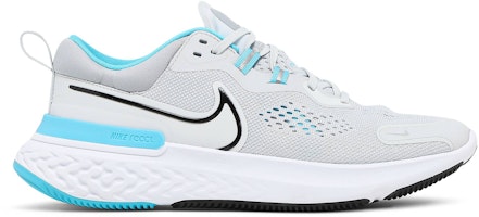 Nike React Miler 2 'Pure Platinum Chlorine Blue' CW7121-003 Nike React Miler 2 'Pure Platinum Chlorine Blue' CW7121-003