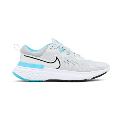 Nike React Miler 2 'Pure Platinum Chlorine Blue'