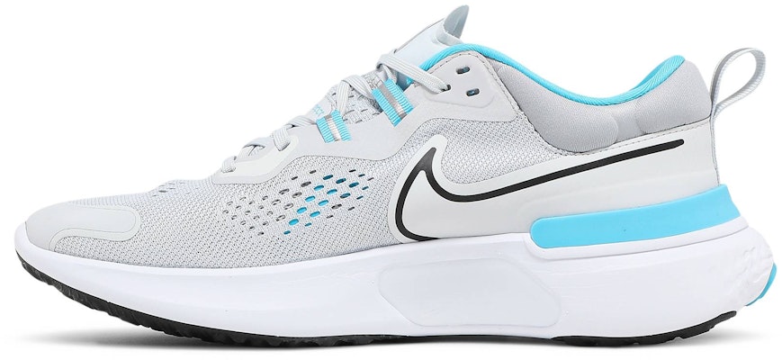Nike React Miler 2 'Pure Platinum Chlorine Blue' CW7121-003 Lookbook Nike React Miler 2 'Pure Platinum Chlorine Blue' CW7121-003