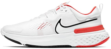 Nike React Miler 2 'White Black Chile Red' CW7121-100 Nike React Miler 2 'White Black Chile Red' CW7121-100