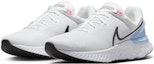 Lookbook Kasut Lari Jalan Nike React Miler 3 'Putih Merah Terang Obsidian' DD0490-102