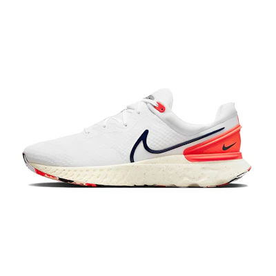 Nike React Miler 3 'White Bright Crimson Obsidian'