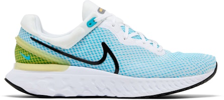 Nike React Miler 3 'White Chlorine Blue' DD0490-100 Nike React Miler 3 'White Chlorine Blue' DD0490-100