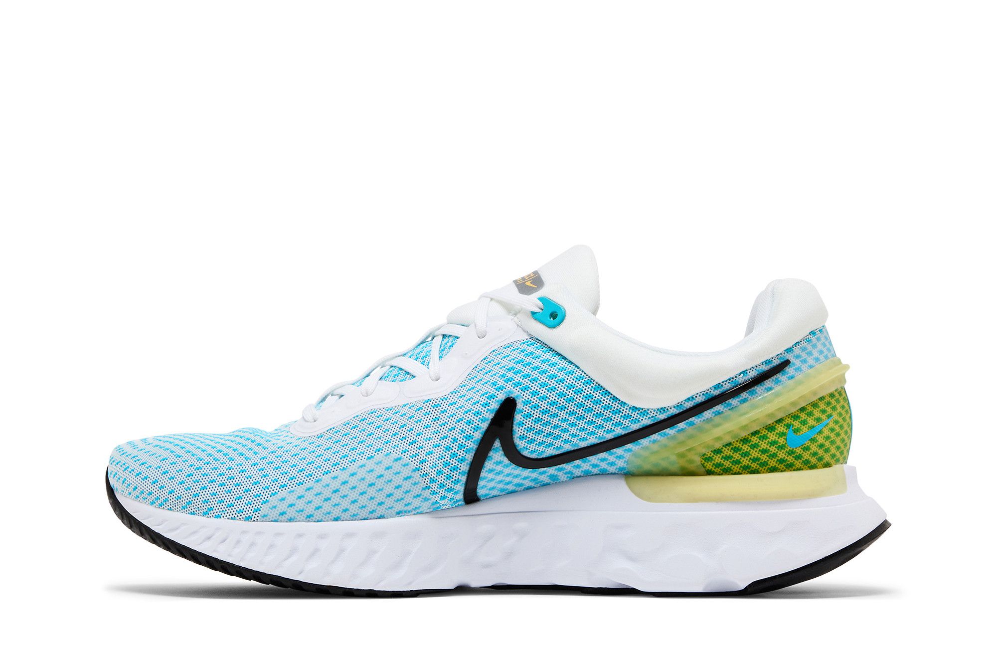 Shop Nike React Miler 3 'Putih Biru Klorin' DD0490-100