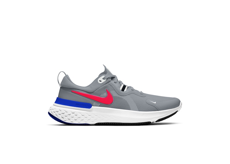 Nike React Miler 'Pure Platinum Bright Crimson' CW1777-008