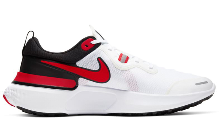 Lookbook Nike React Miler Rood Zwart Wit CW1777-103