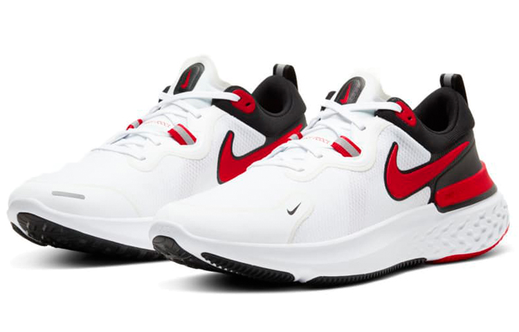 Shop Nike React Miler Rood Zwart Wit CW1777-103