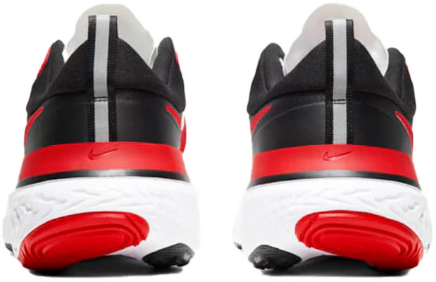 Nike React Miler Rood Zwart Wit CW1777-103 Details for Nike React Miler Rood Zwart Wit CW1777-103