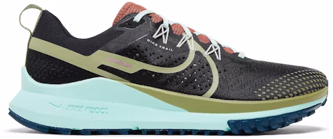 Nike React Pegasus Trail 4 'Black Alligator Mint' DJ6158-004 Nike React Pegasus Trail 4 'Black Alligator Mint' DJ6158-004